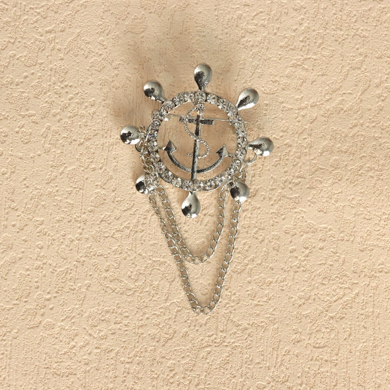 Brošňa s umelým tulipánom — unisex, niša, geometrický tvar, ručná práca, dekoratívny doplnok