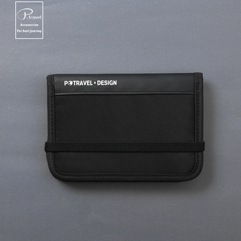 Potravel.design Θήκη διαβατηρίου και εγγράφων από νάιλον, επένδυση πολυεστέρα, Unisex, στυλ χαλαρής μετακίνησης