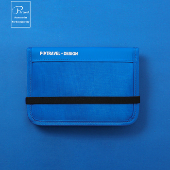 Potravel.design Θήκη διαβατηρίου και εγγράφων από νάιλον, επένδυση πολυεστέρα, Unisex, στυλ χαλαρής μετακίνησης