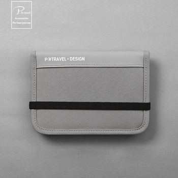 Potravel.design Θήκη διαβατηρίου και εγγράφων από νάιλον, επένδυση πολυεστέρα, Unisex, στυλ χαλαρής μετακίνησης