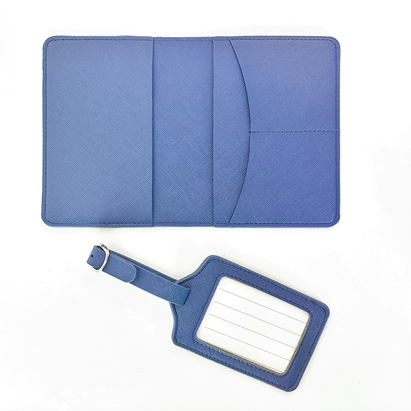 Θήκη Διαβατηρίου και Σετ Ετικετών Αποσκευών, PU Υλικό, Πορτοφόλι με 1 Πυχή, Πολλαπλές Θύρες Για Κάρτες, Μάρκα Yinhui