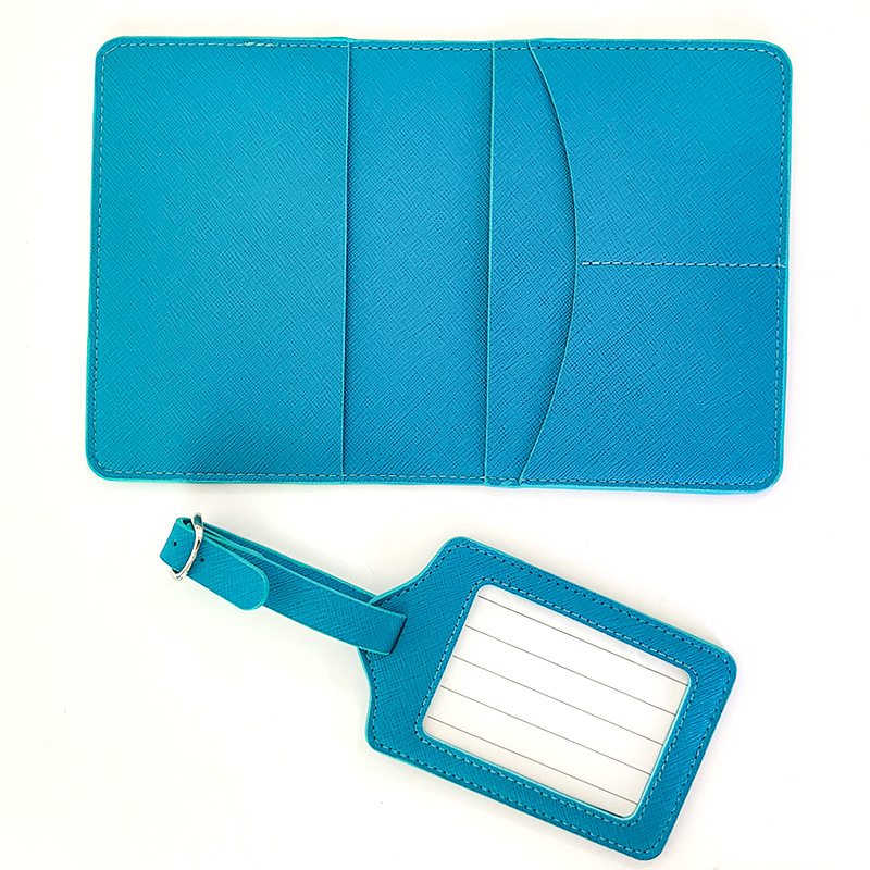 Θήκη Διαβατηρίου και Σετ Ετικετών Αποσκευών, PU Υλικό, Πορτοφόλι με 1 Πυχή, Πολλαπλές Θύρες Για Κάρτες, Μάρκα Yinhui