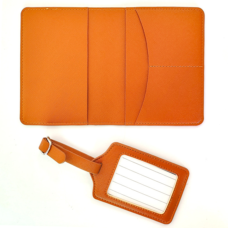 Θήκη Διαβατηρίου και Σετ Ετικετών Αποσκευών, PU Υλικό, Πορτοφόλι με 1 Πυχή, Πολλαπλές Θύρες Για Κάρτες, Μάρκα Yinhui