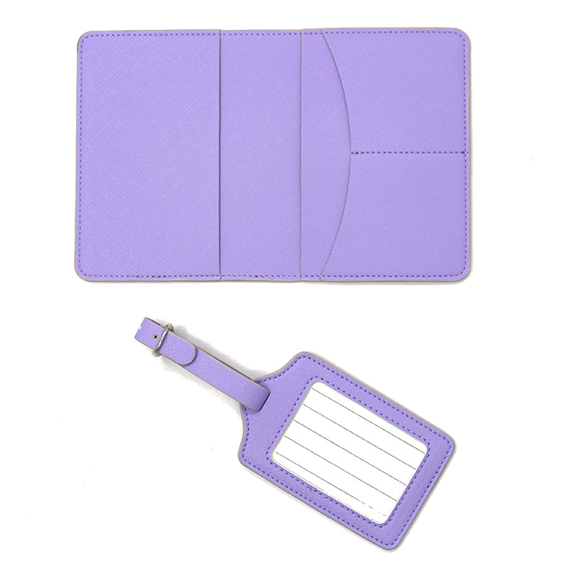 Θήκη Διαβατηρίου και Σετ Ετικετών Αποσκευών, PU Υλικό, Πορτοφόλι με 1 Πυχή, Πολλαπλές Θύρες Για Κάρτες, Μάρκα Yinhui