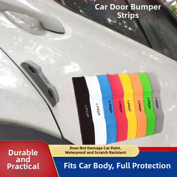 Auto drošības gumijas lenta – aizsargā durvis, atpakaļskata spoguli, korpusu un priekšējo bamperi
