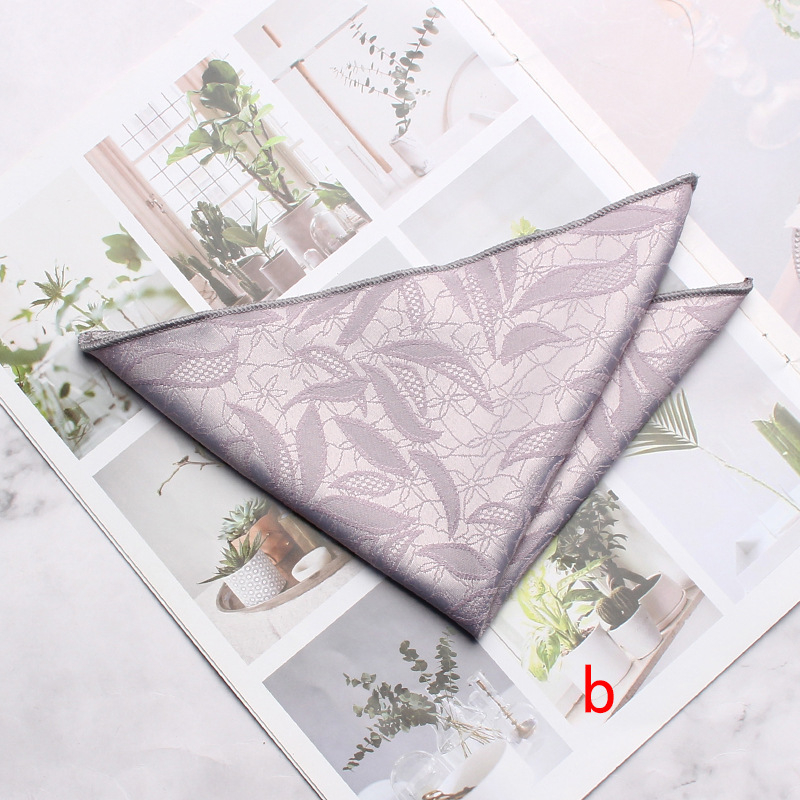 Kabatas lakatiņš, ziedu raksts, Jacquard audums, poliestera audums, poliestera oderes, mūsdienīgs stils