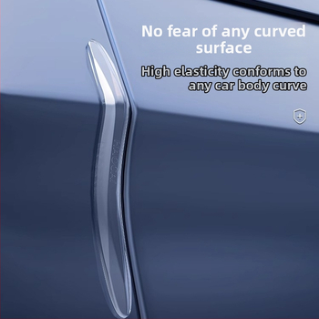 PU auto durvju aizsarglīnija pret sadursmēm, bieza skrāpējumu aizsardzība, ūdensdroša un UV aizsardzība, Modelis 582