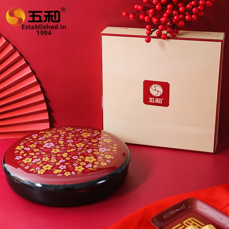 Farfurie de fructe Five and — Stil chinez nou (tendință națională) — lansare vara 2021 — produs de calitate.