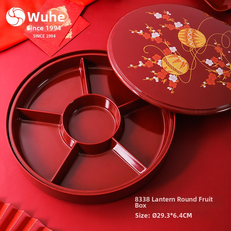 Farfurie de fructe Five and — Stil chinez nou (tendință națională) — lansare vara 2021 — produs de calitate.