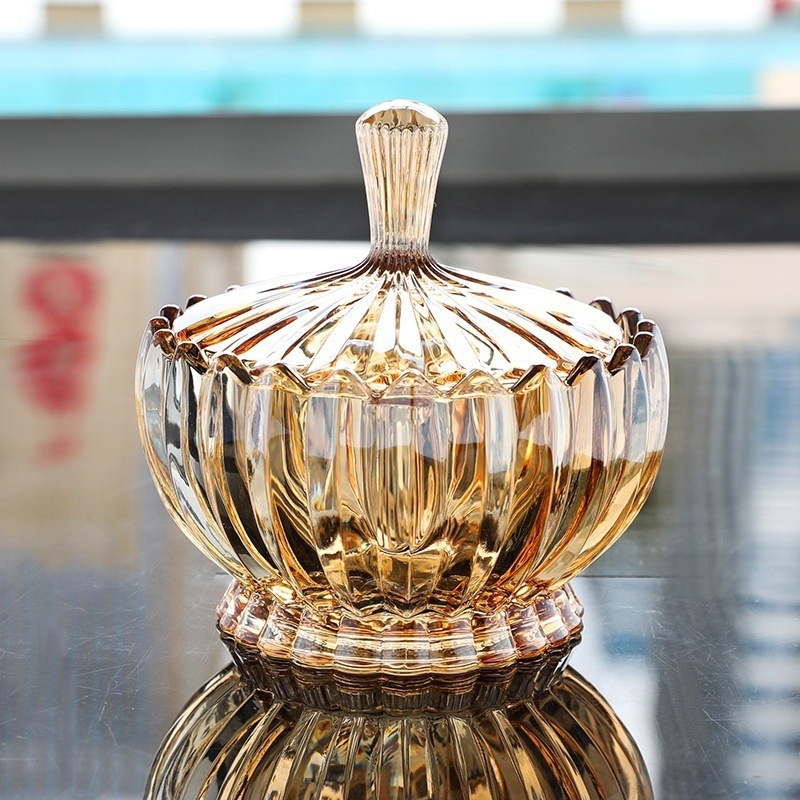 Farfurie de fructe din sticlă pentru măsuța de cafea din sufragerie – stil Nordic, stil nou Chinezesc, marca Mingshuo, calitate premium