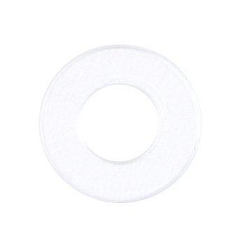 Найлонов бутон с очи и прозрачно пластмасова шайба – крепеж за палта и облекло