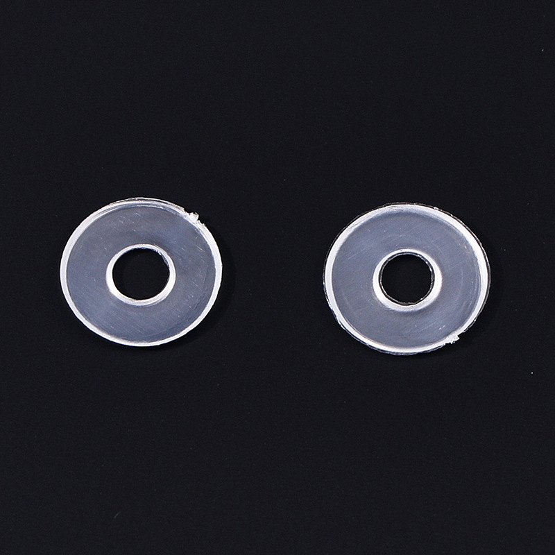 Найлонов бутон с очи и прозрачно пластмасова шайба – крепеж за палта и облекло