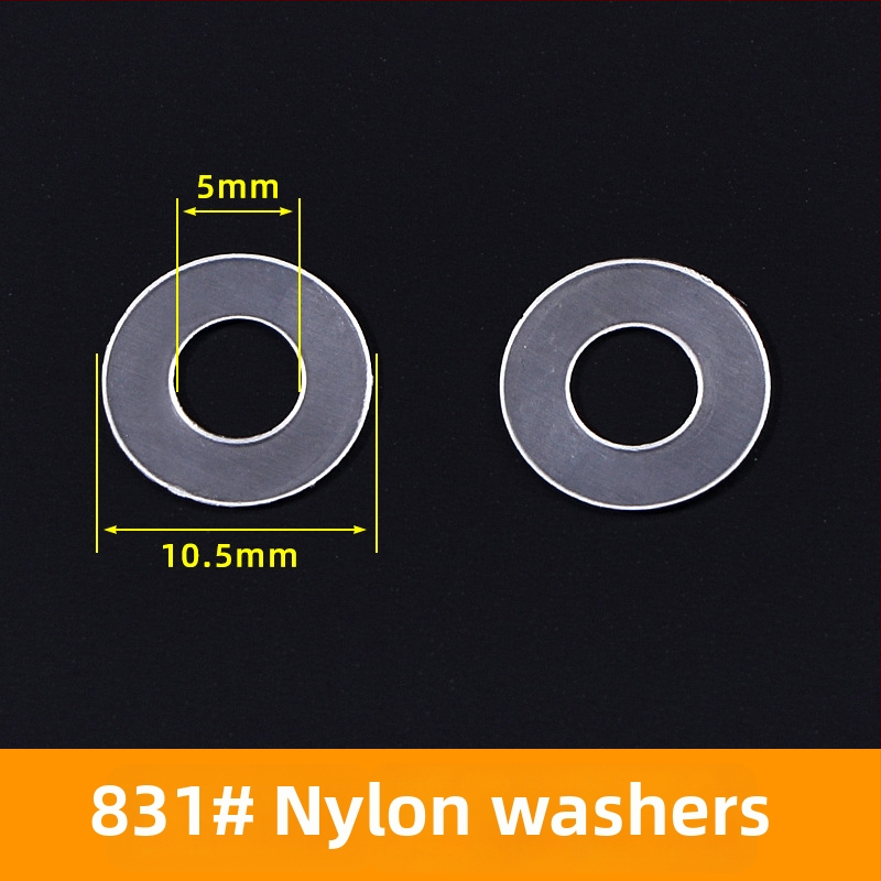 Найлонов бутон с очи и прозрачно пластмасова шайба – крепеж за палта и облекло