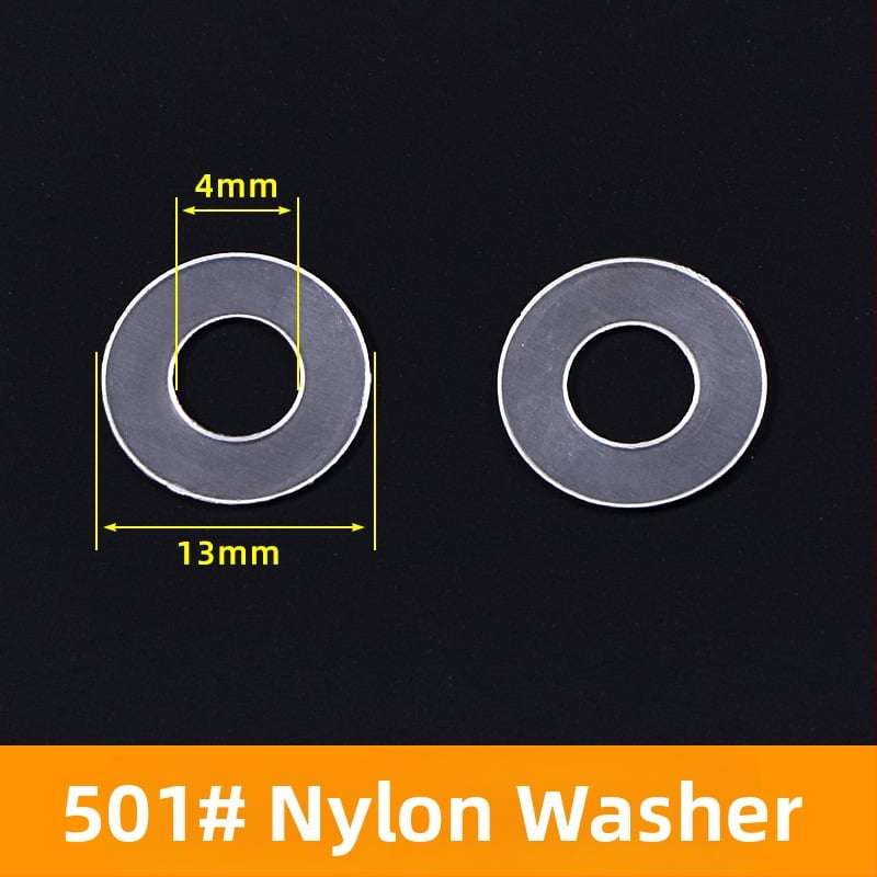 Найлонов бутон с очи и прозрачно пластмасова шайба – крепеж за палта и облекло