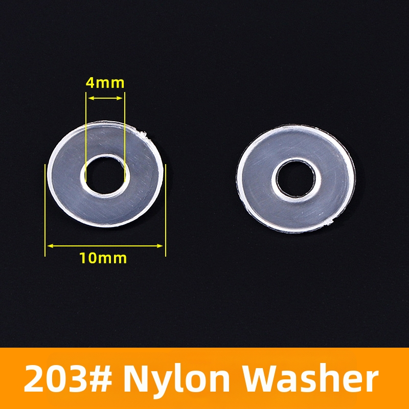 Найлонов бутон с очи и прозрачно пластмасова шайба – крепеж за палта и облекло