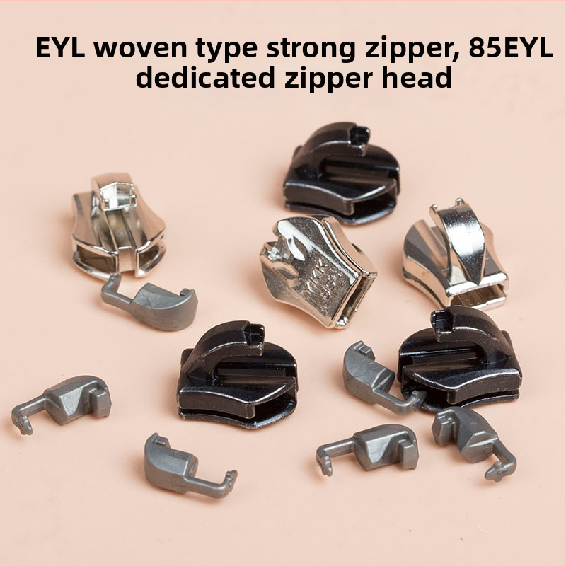 Lagaminų užtrauktuko slankiklio spyna – Ykks, cinko lydinys, dramblio trunk stilius, namų ir krepšių naudojimui, specialus produktas