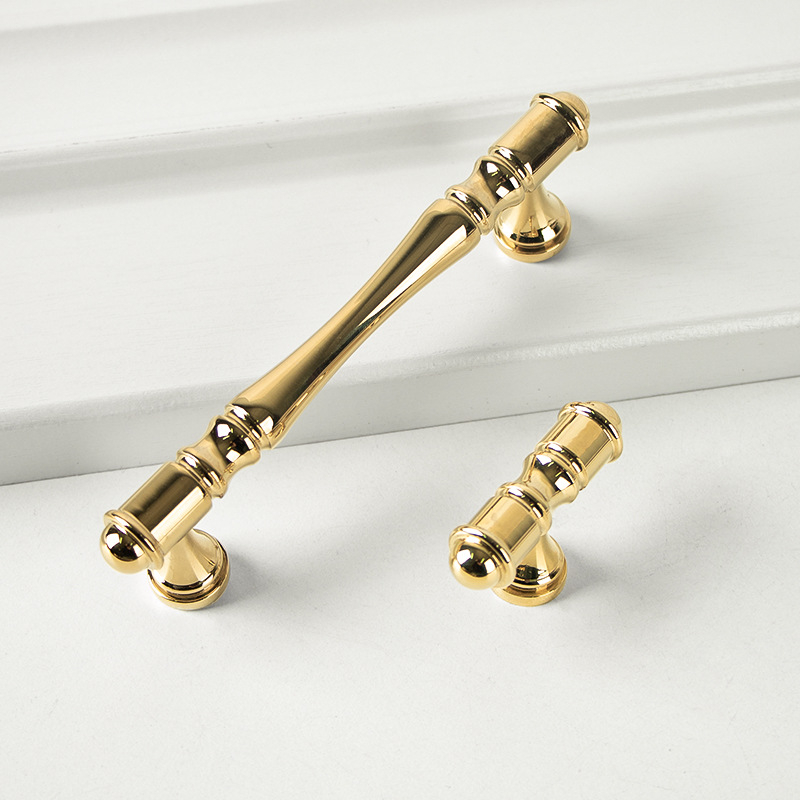 Beiming 111 meď elektroplatovaná rukoväť na šatník a skrinku