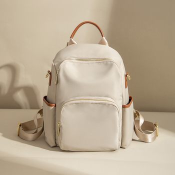 Batoh proti krádeži z Oxfordu so zipsom, kórejský štýl, veľká kapacita na cestovanie