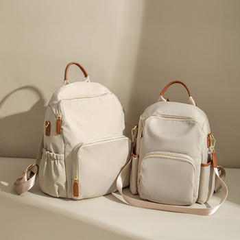 Batoh proti krádeži z Oxfordu so zipsom, kórejský štýl, veľká kapacita na cestovanie