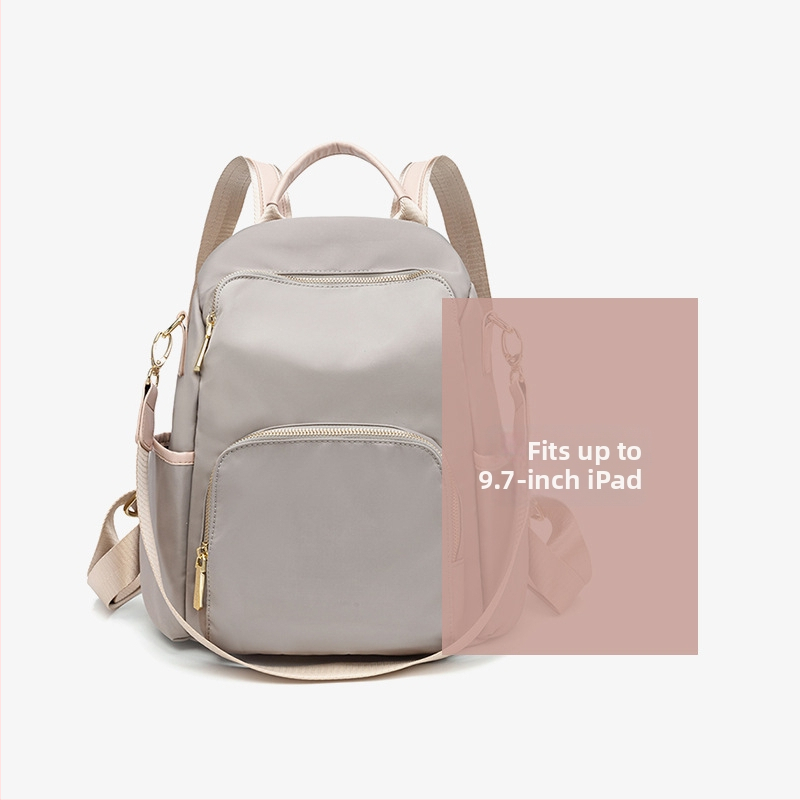 Batoh proti krádeži z Oxfordu so zipsom, kórejský štýl, veľká kapacita na cestovanie