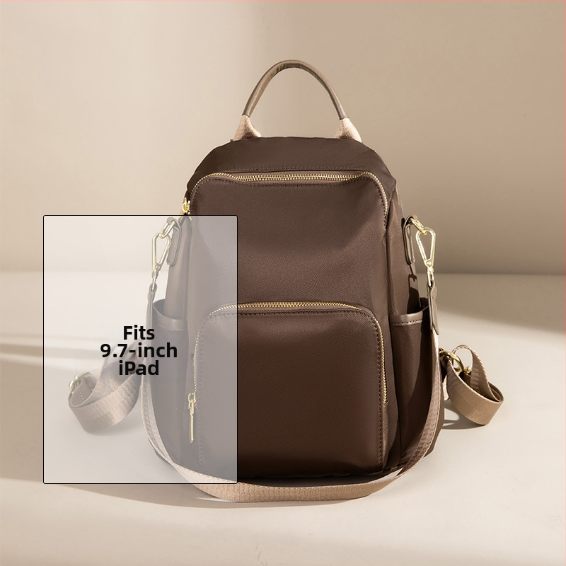 Batoh proti krádeži z Oxfordu so zipsom, kórejský štýl, veľká kapacita na cestovanie