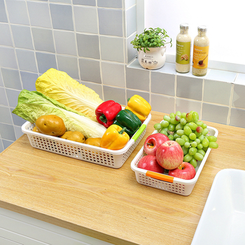 Obdĺžnikový plastový úložný kôš, model 3544, balenie 48 ks