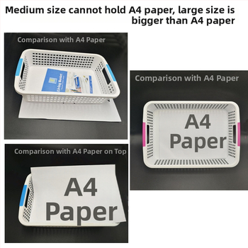 Obdĺžnikový plastový úložný kôš, model 3544, balenie 48 ks