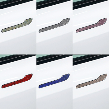 Rui jian pretkolīzijas lente Tesla Model 3 durvju rokturam ar dimanta dekoratīvo uzlīmi (Model Y001338)