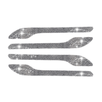 Rui jian pretkolīzijas lente Tesla Model 3 durvju rokturam ar dimanta dekoratīvo uzlīmi (Model Y001338)