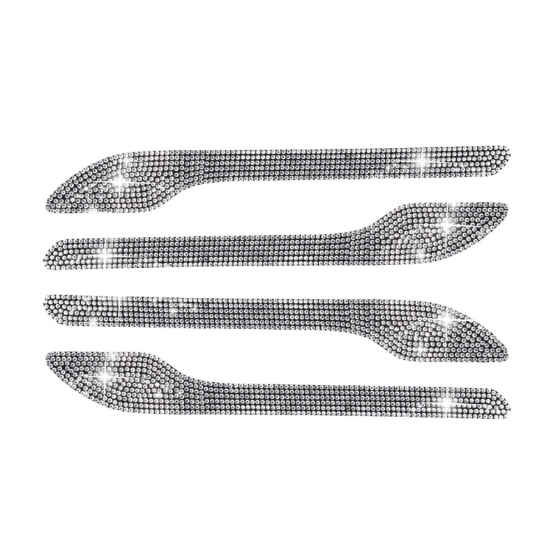 Rui jian pretkolīzijas lente Tesla Model 3 durvju rokturam ar dimanta dekoratīvo uzlīmi (Model Y001338)