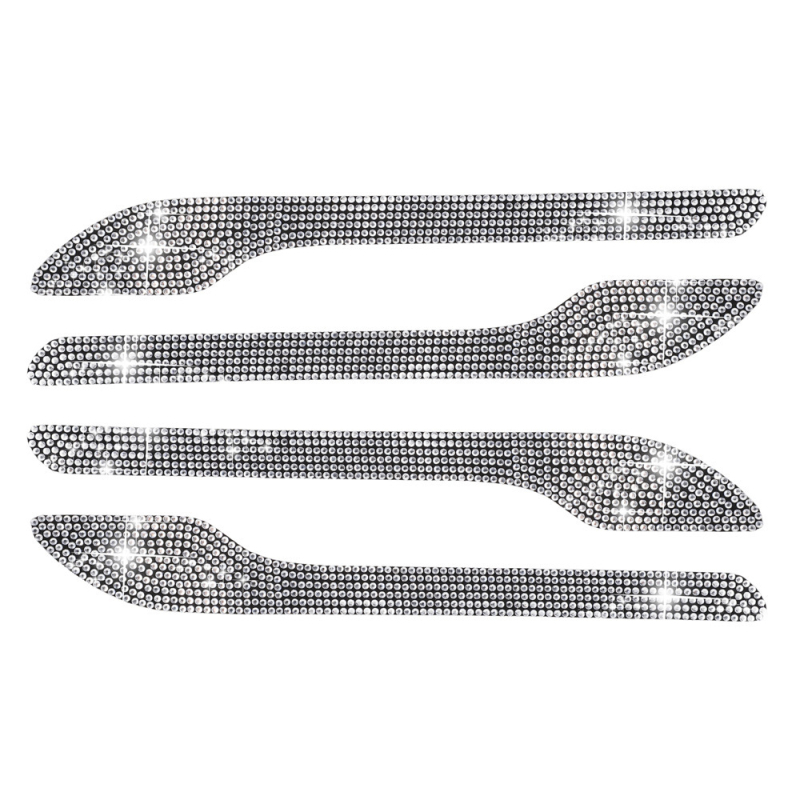 Rui jian pretkolīzijas lente Tesla Model 3 durvju rokturam ar dimanta dekoratīvo uzlīmi (Model Y001338)