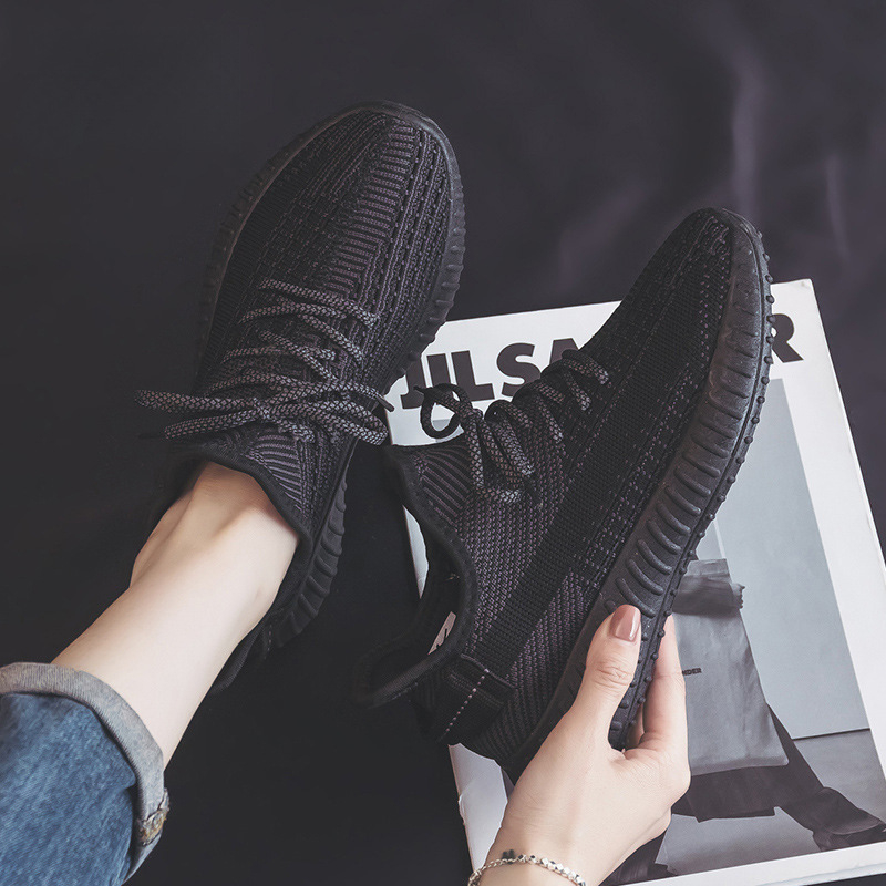 Női légáteresztő hálós balerina cipő ütéscsillapító TPR talppal, fűzővel záródó, 0–1 cm magasságú sarok, őszi mindennapi cipő