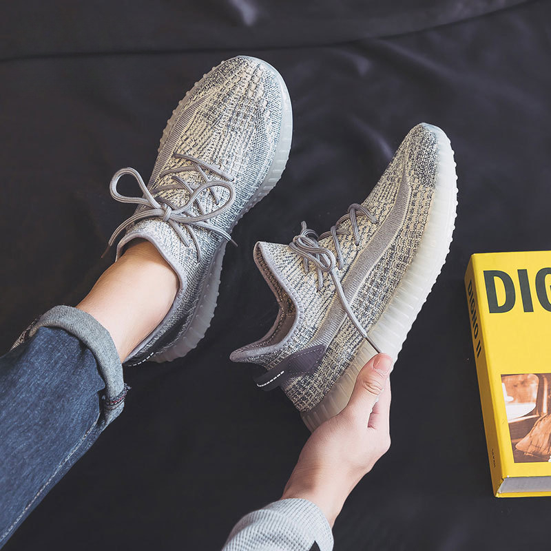 Női légáteresztő hálós balerina cipő ütéscsillapító TPR talppal, fűzővel záródó, 0–1 cm magasságú sarok, őszi mindennapi cipő