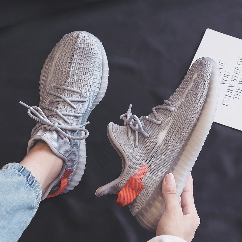 Női légáteresztő hálós balerina cipő ütéscsillapító TPR talppal, fűzővel záródó, 0–1 cm magasságú sarok, őszi mindennapi cipő