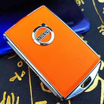 Volvo kulcstartó tok XC40 XC60 XC90 S60 S90 modellekhez, cinkötvözet, egyszerű stílus