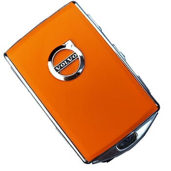 Volvo kulcstartó tok XC40 XC60 XC90 S60 S90 modellekhez, cinkötvözet, egyszerű stílus