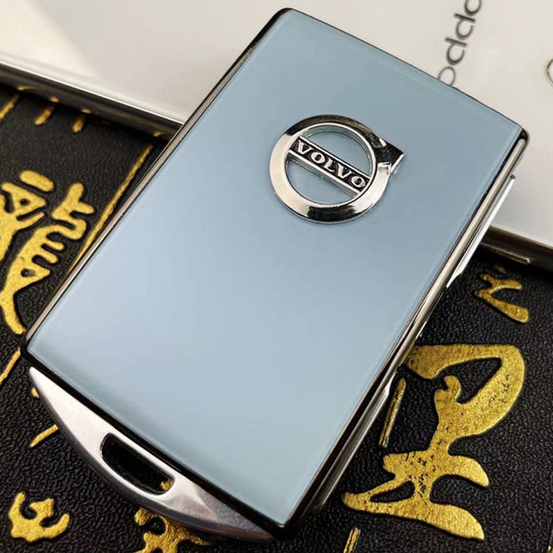 Volvo kulcstartó tok XC40 XC60 XC90 S60 S90 modellekhez, cinkötvözet, egyszerű stílus