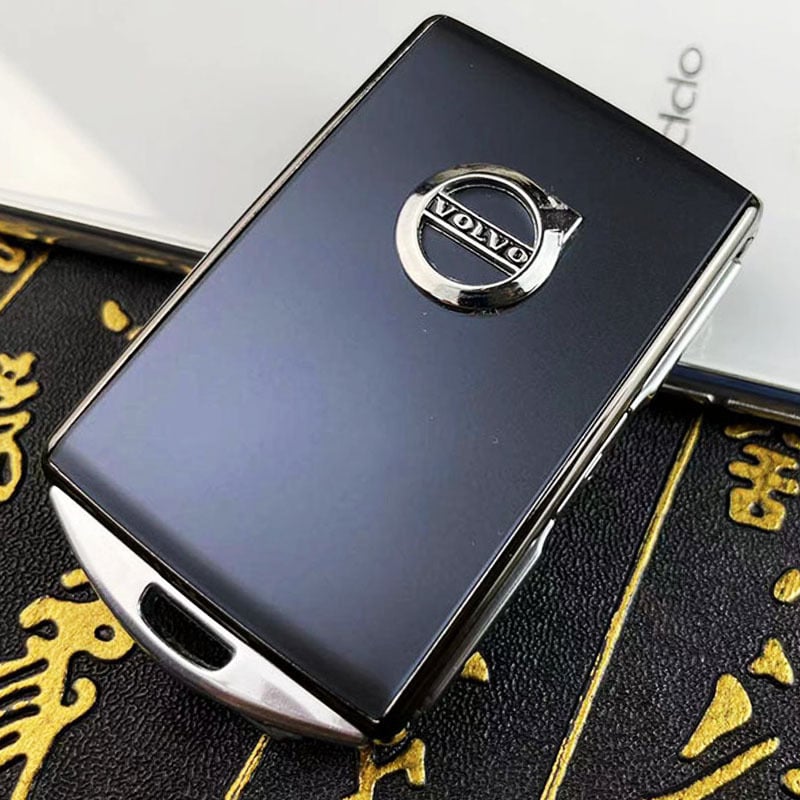 Volvo kulcstartó tok XC40 XC60 XC90 S60 S90 modellekhez, cinkötvözet, egyszerű stílus
