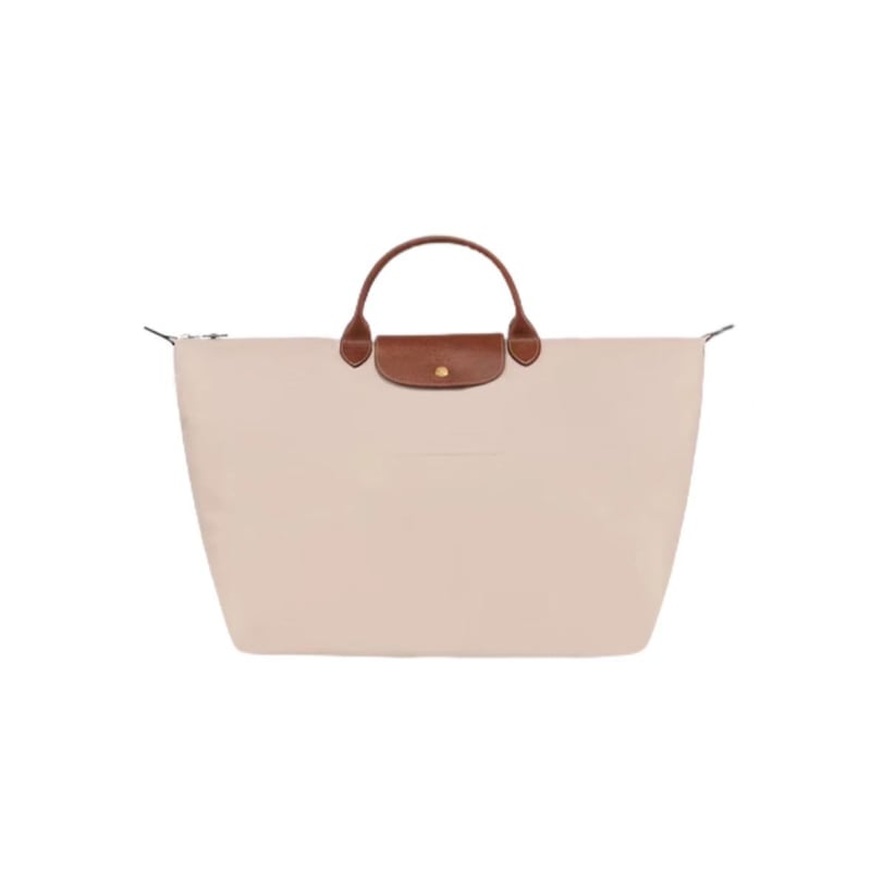 Geantă de călătorie din piele naturală, căptușită cu nailon, culoare solidă, unisex, foarte ușoară