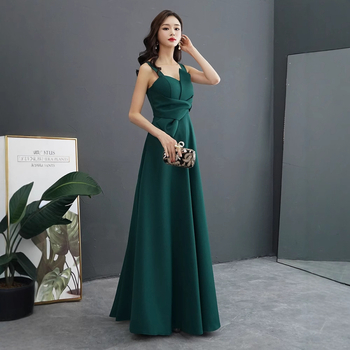 Rochie de seară pentru femei, lungă, siluetă prințesă, talie la nivel mediu, mâneci trei sferturi, material poliester