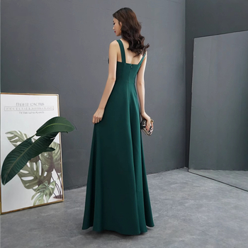 Rochie de seară pentru femei, lungă, siluetă prințesă, talie la nivel mediu, mâneci trei sferturi, material poliester