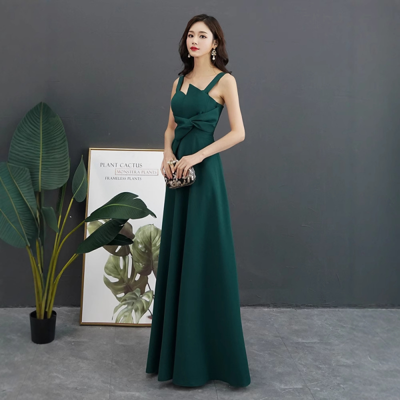 Rochie de seară pentru femei, lungă, siluetă prințesă, talie la nivel mediu, mâneci trei sferturi, material poliester