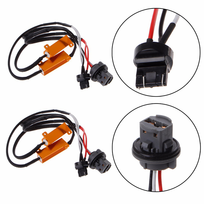 LED dekoder otpornika za svjetla kočnice 3157A/1157/7443 (Model: T20-1157/7443/3157) – 12V, 50W LED, 6000K