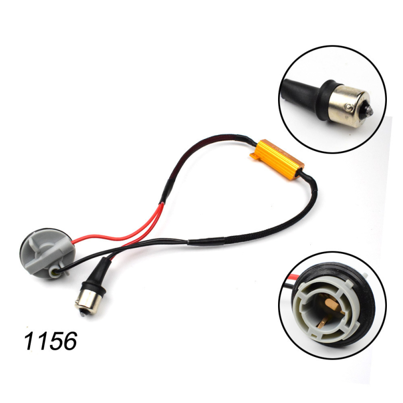 LED dekoder otpornika za svjetla kočnice 3157A/1157/7443 (Model: T20-1157/7443/3157) – 12V, 50W LED, 6000K