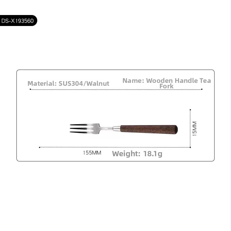 Kés, villa, kanál készlet 304 rozsdamentes acélból, tükrös felület, kézzel készített, retro fényű stílus