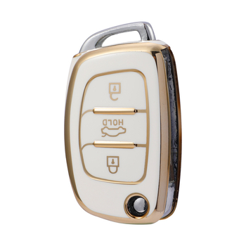 TPU θήκη κλειδιών για τη σειρά Modern αυτοκινήτων – κομψή θήκη με ηλεκτροπλατιωμένη άκρη