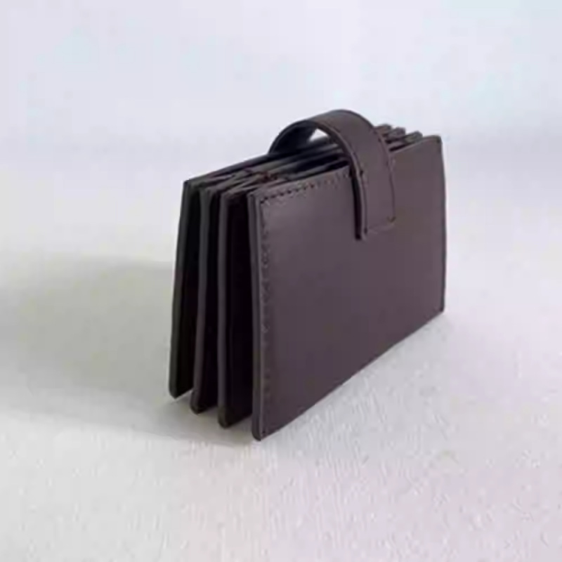 Novčanik u stilu kuverte, PU koža, dijagonalni crossbody remen, višeslojni držač kartica, lagan