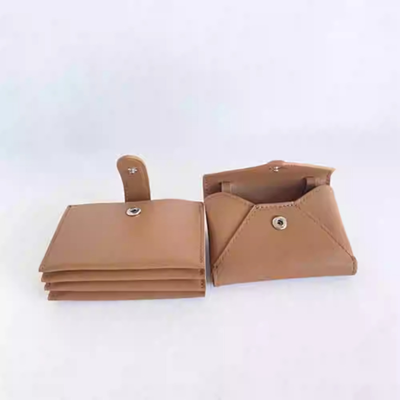 Novčanik u stilu kuverte, PU koža, dijagonalni crossbody remen, višeslojni držač kartica, lagan