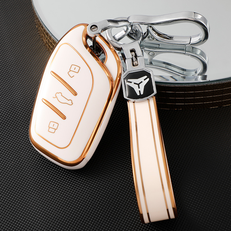 Θήκη κλειδιού αυτοκινήτου για Roewe RX5 MAX και RX3 i5 — TPU μαλακό προστατευτικό κάλυμμα, στιλ υψηλής ποιότητας, μοντέλο Roewe B11J