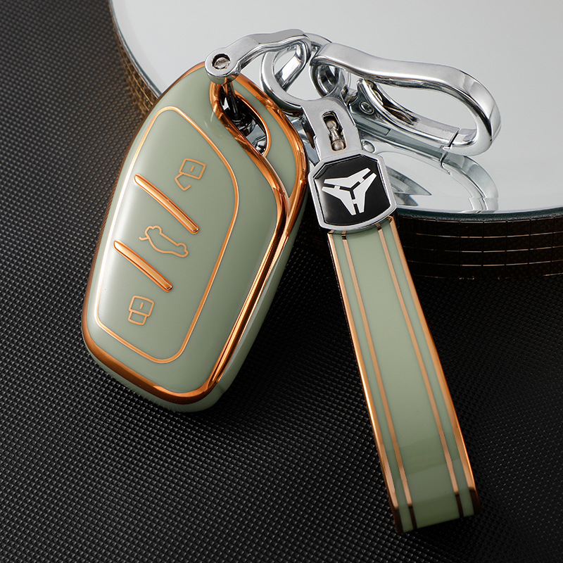 Θήκη κλειδιού αυτοκινήτου για Roewe RX5 MAX και RX3 i5 — TPU μαλακό προστατευτικό κάλυμμα, στιλ υψηλής ποιότητας, μοντέλο Roewe B11J